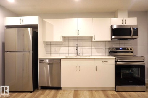 2013 209A Street, Edmonton, AB - Indoor Photo Showing Kitchen With Double Sink