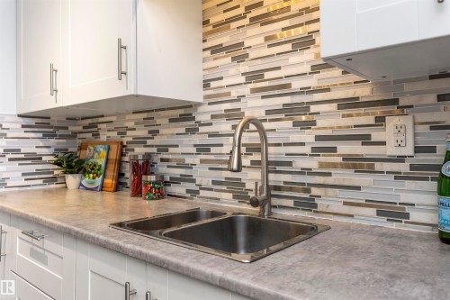 17129 109 Street, Edmonton, AB - Indoor Photo Showing Kitchen With Double Sink