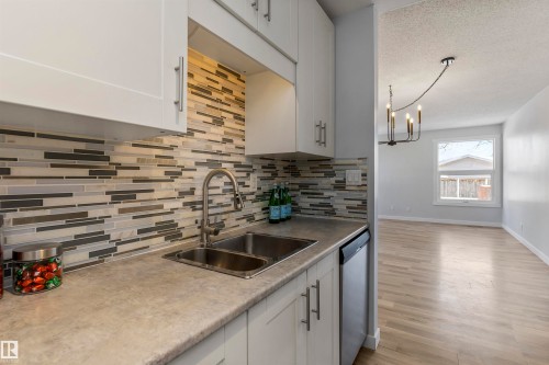 17129 109 Street, Edmonton, AB - Indoor Photo Showing Kitchen With Double Sink