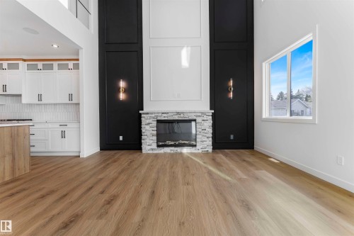 40 Grayson Green, Stony Plain, AB - Indoor Photo Showing Other Room With Fireplace