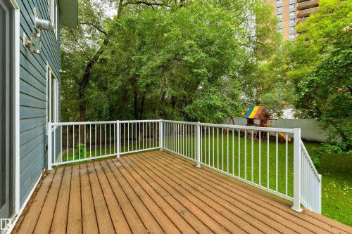 5410 110 Street, Edmonton, AB - Outdoor With Deck Patio Veranda With Exterior