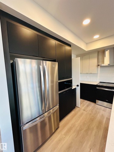 2203 158 Street, Edmonton, AB - Indoor Photo Showing Kitchen With Stainless Steel Kitchen With Double Sink