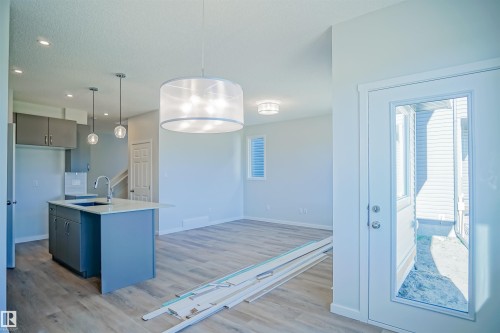 18150 73A Street, Edmonton, AB - Indoor Photo Showing Kitchen With Double Sink