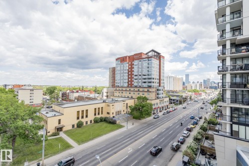 601 11969 Jasper Avenue, Edmonton, AB - Outdoor With Balcony
