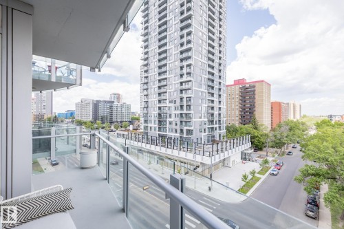 601 11969 Jasper Avenue, Edmonton, AB - Outdoor With Balcony