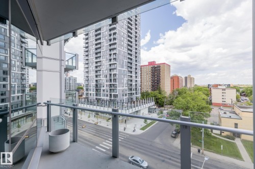 601 11969 Jasper Avenue, Edmonton, AB - Outdoor With Balcony