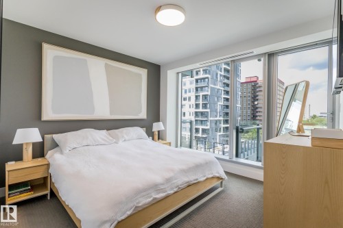 601 11969 Jasper Avenue, Edmonton, AB - Indoor Photo Showing Bedroom