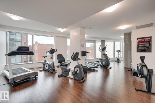 601 11969 Jasper Avenue, Edmonton, AB - Indoor Photo Showing Gym Room