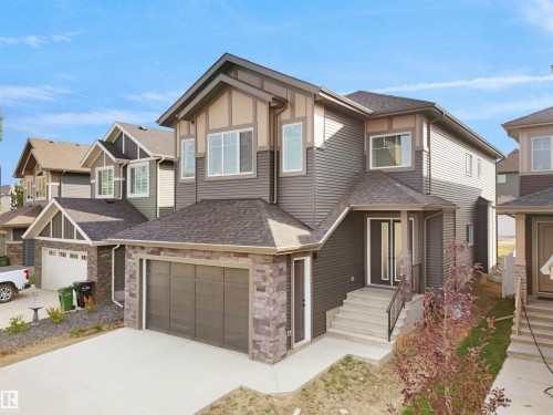 1107 Gyrfalcon Crescent, Edmonton, AB - Outdoor With Facade