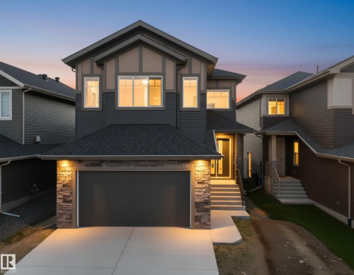 1107 Gyrfalcon Crescent, Edmonton, AB - Outdoor With Facade
