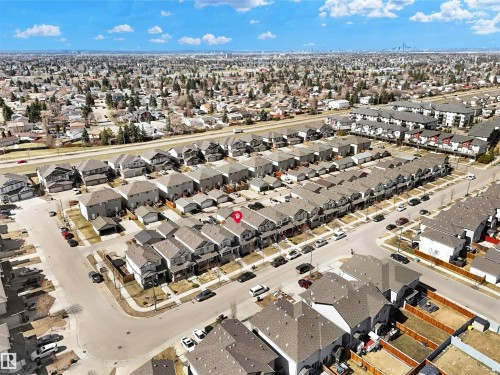 Aerial view of residential area - 1442 33A Street Nw, Edmonton, AB - Outdoor With View
