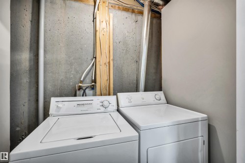 123 150 Edwards Drive, Edmonton, AB - Indoor Photo Showing Laundry Room