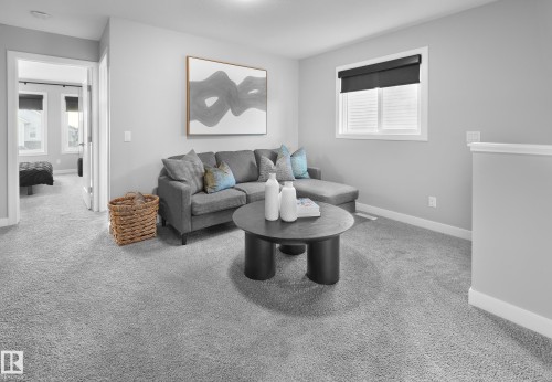 4836 Cawsey Terrace, Edmonton, AB - Indoor Photo Showing Living Room