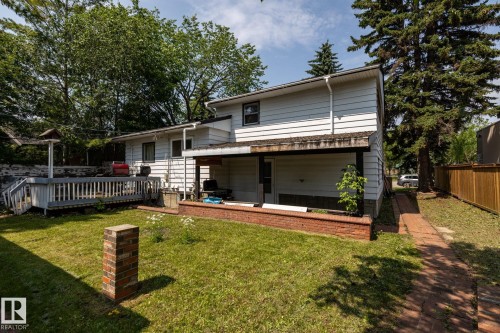 11819 87 Avenue, Edmonton, AB - Outdoor With Deck Patio Veranda