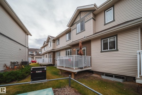 44 4835 Wright Drive, Edmonton, AB - Outdoor With Deck Patio Veranda With Exterior