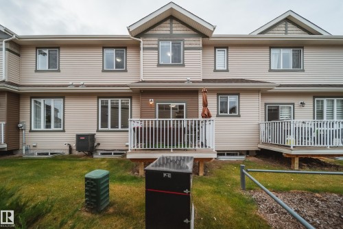 44 4835 Wright Drive, Edmonton, AB - Outdoor With Deck Patio Veranda With Facade