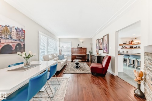 2 Mount Royal Drive, St. Albert, AB - Indoor Photo Showing Living Room With Fireplace