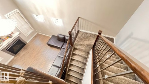 1076 Armitage Crescent, Edmonton, AB - Indoor Photo Showing Other Room With Fireplace