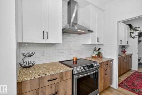 9219 183 Avenue, Edmonton, AB - Indoor Photo Showing Kitchen With Upgraded Kitchen