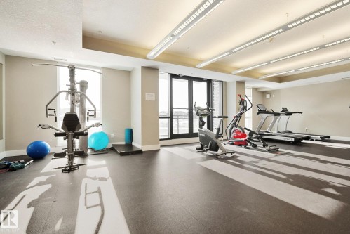 109 11080 Ellerslie Road, Edmonton, AB - Indoor Photo Showing Gym Room