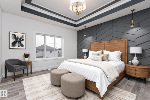 73 Landing Trails Drive, Gibbons, AB - Indoor Photo Showing Bedroom