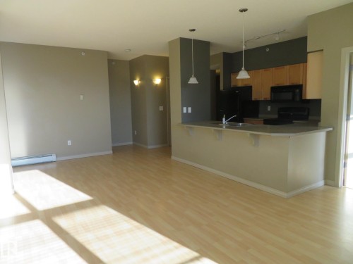 2-417 4245 139 Avenue, Edmonton, AB - Indoor Photo Showing Kitchen With Double Sink