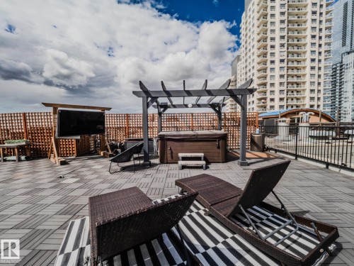 1001 10179 105 Street, Edmonton, AB - Outdoor With Deck Patio Veranda