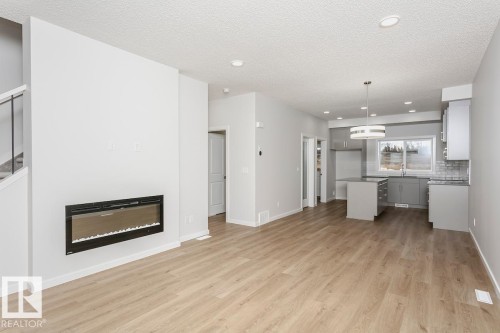 4297 Kinglet Drive, Edmonton, AB - Indoor With Fireplace