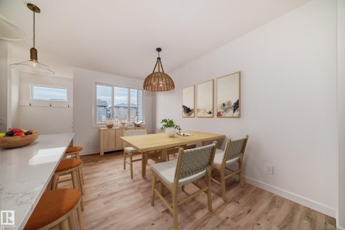 2130 Crossbill Lane, Edmonton, AB - Indoor Photo Showing Dining Room