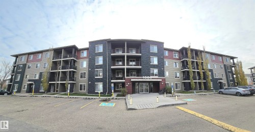 406 1080 Mcconachie Boulevard, Edmonton, AB - Outdoor With Balcony With Facade