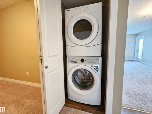 406 1080 Mcconachie Boulevard, Edmonton, AB - Indoor Photo Showing Laundry Room