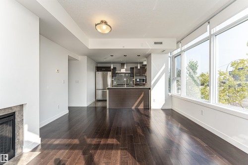 207 2612 109 Street, Edmonton, AB - Indoor With Fireplace