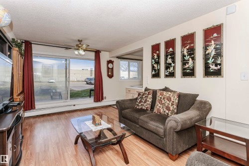 109 15105 121 Street Nw, Edmonton, AB - Indoor Photo Showing Living Room