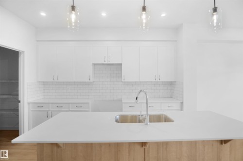 1015 14 Avenue, Edmonton, AB - Indoor Photo Showing Kitchen With Upgraded Kitchen