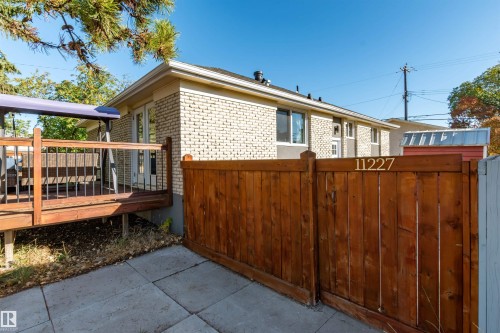 11227 40 Avenue, Edmonton, AB - Outdoor With Deck Patio Veranda With Exterior
