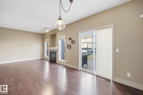 46 1901 126 St Sw, Edmonton, AB - Indoor With Fireplace