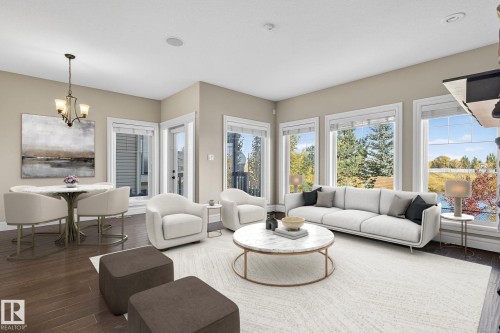 3841 Gallinger Loop, Edmonton, AB - Indoor Photo Showing Living Room