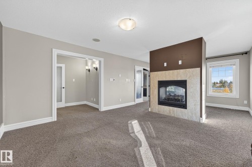 3841 Gallinger Loop, Edmonton, AB - Indoor With Fireplace