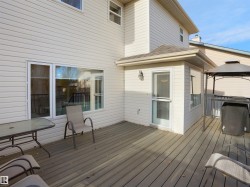 Wooden deck with a gazebo - 