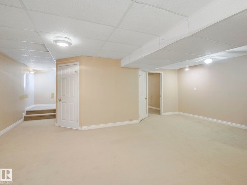 6219 162 Avenue, Edmonton, AB - Indoor Photo Showing Basement
