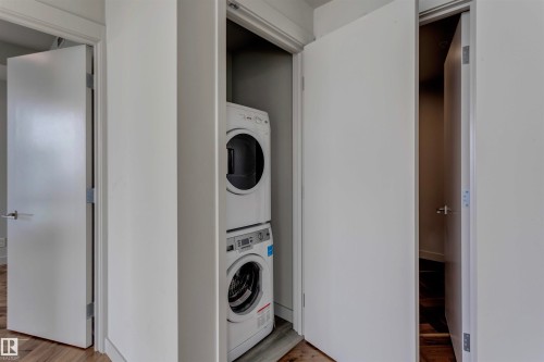 4104 10360 102 Street, Edmonton, AB - Indoor Photo Showing Laundry Room