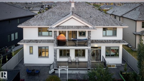 3652 Westcliff Way, Edmonton, AB - Outdoor With Balcony With Facade