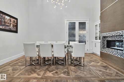 3652 Westcliff Way, Edmonton, AB - Indoor With Fireplace