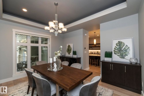 7549 May Common, Edmonton, AB - Indoor Photo Showing Dining Room