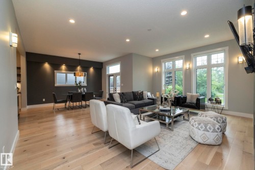 7549 May Common, Edmonton, AB - Indoor Photo Showing Living Room