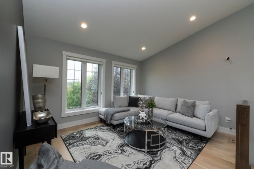 7549 May Common, Edmonton, AB - Indoor Photo Showing Living Room