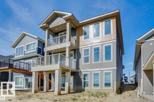 47 Rosewood Way, St. Albert, AB - Outdoor With Balcony With Facade