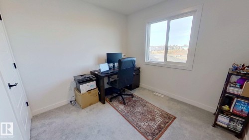 54 Sienna Boulevard, Fort Saskatchewan, AB - Indoor Photo Showing Office