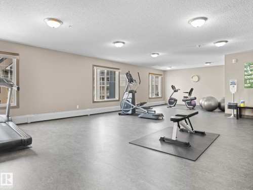 310 2204 44Ave, Edmonton, AB - Indoor Photo Showing Gym Room