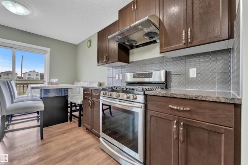 1651 28 Street, Edmonton, AB - Indoor Photo Showing Kitchen With Upgraded Kitchen